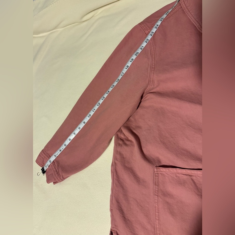Dusty Rose Denim Oversized Jacket XXL - Picture 11 of 15